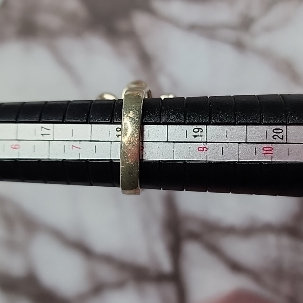 Sterling Silver Turquoise Flower Statement Ring W… - image 5